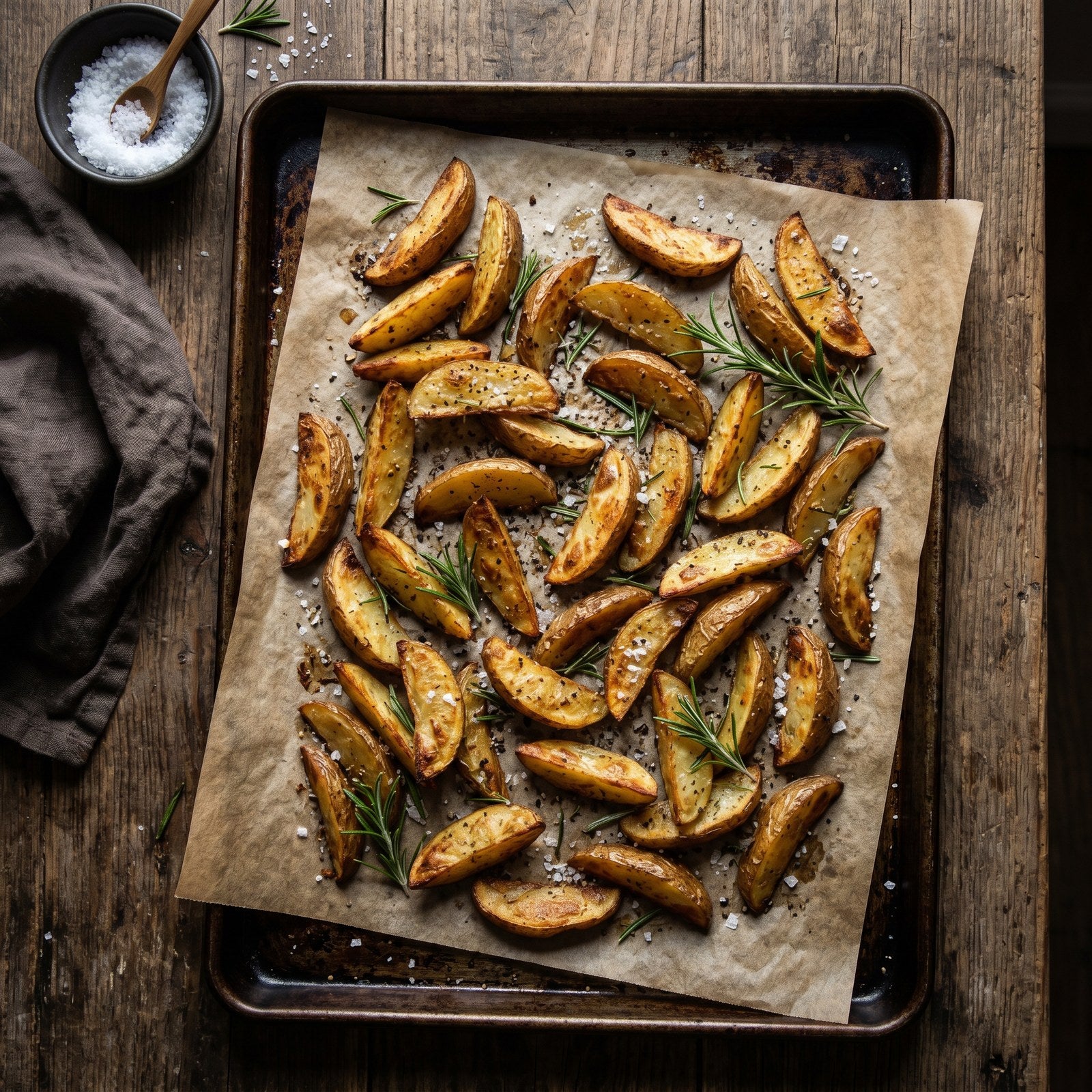 Side Delights® Fresh Potato Wedges — 4 × 5 lb Foodservice Pack