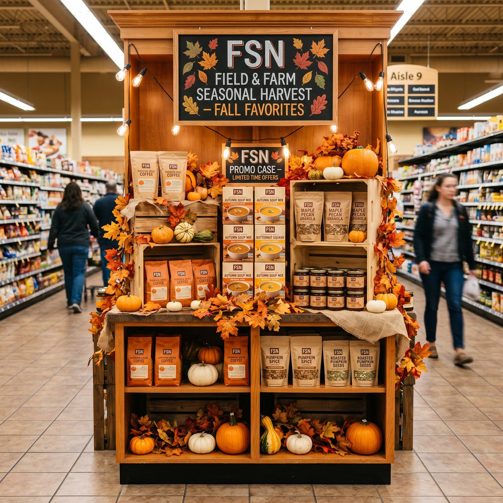 Fresh Solutions Network® Fall Harvest Promo Case — 40 lb Mixed Potatoes & Onions