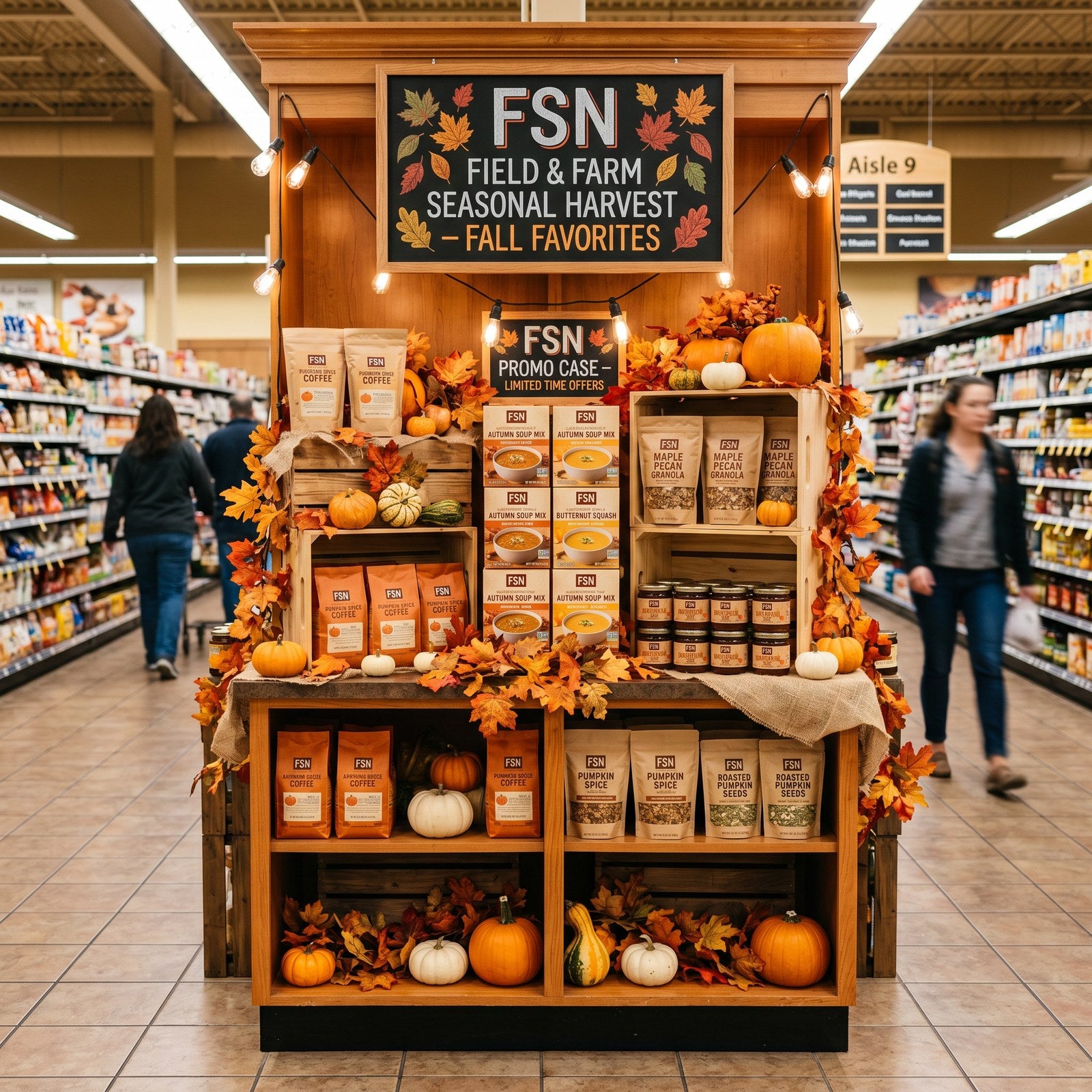 Fresh Solutions Network® Fall Harvest Promo Case — 40 lb Mixed Potatoes & Onions