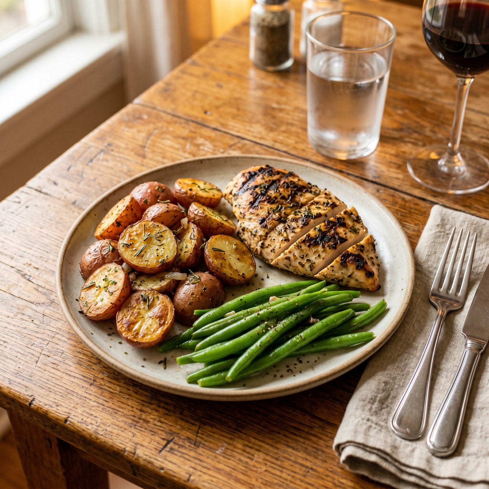 Side Delights® Heat & Eat Seasoned Red Potatoes — 6 × 16 oz Case