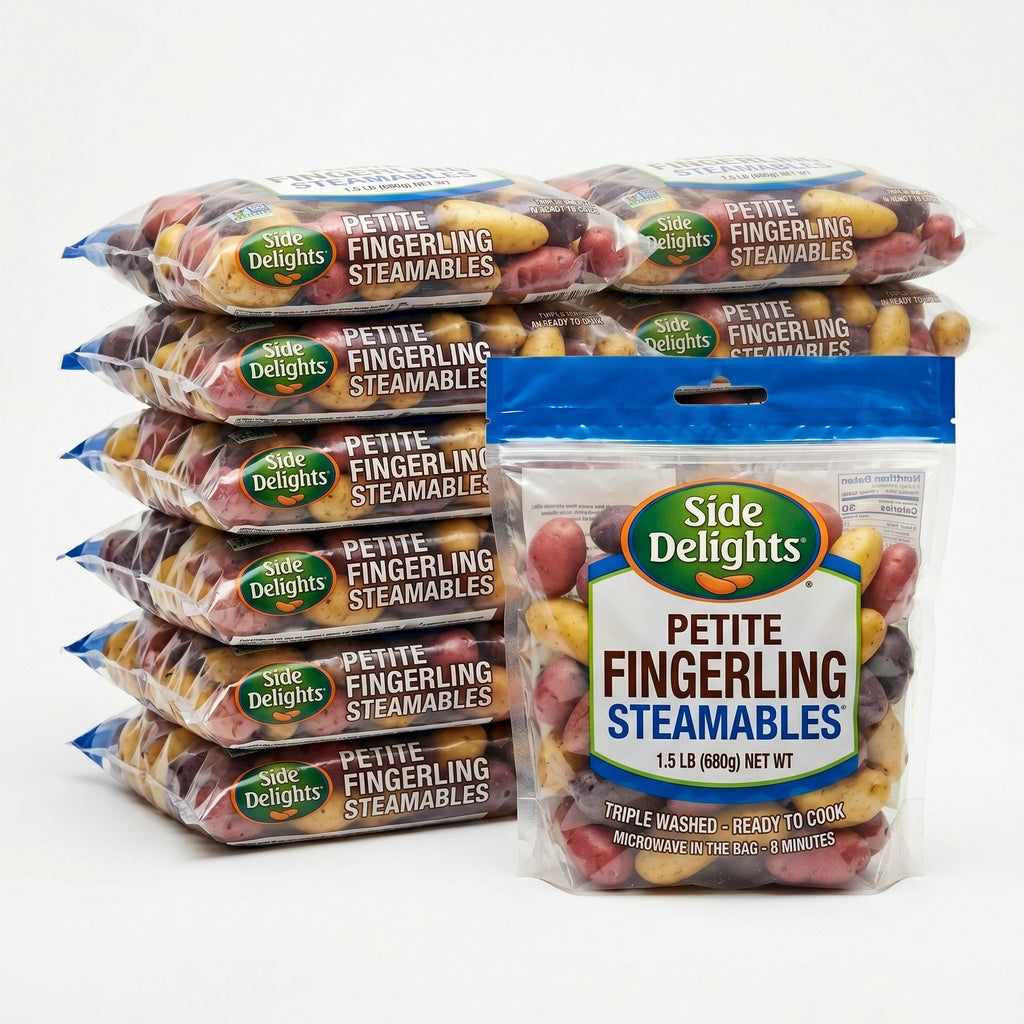 Side Delights® Petite Fingerling Potatoes — 12 × 1.5 lb Case