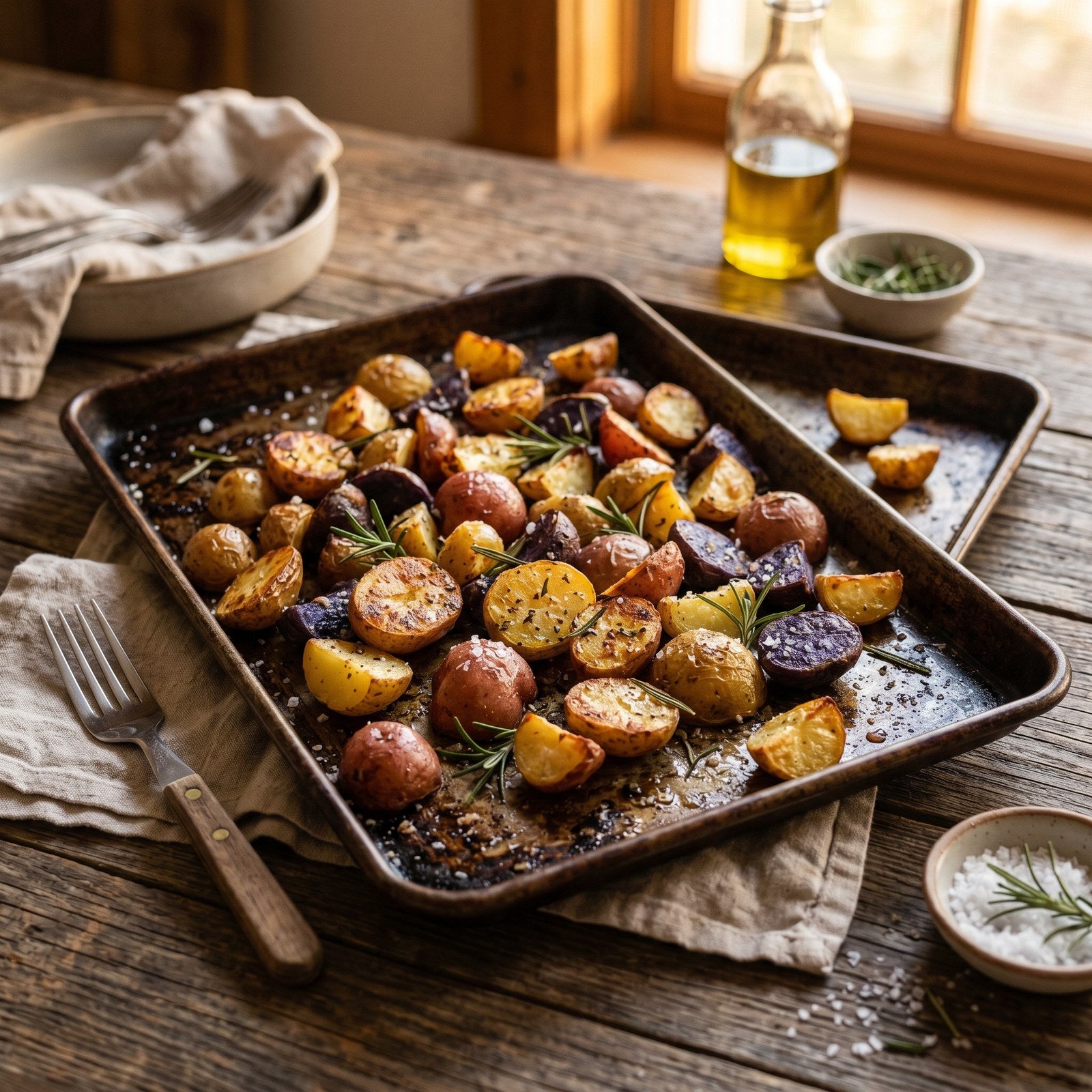 Side Delights® Petite Medley Potatoes — 12 × 1.5 lb Tri-Color Case